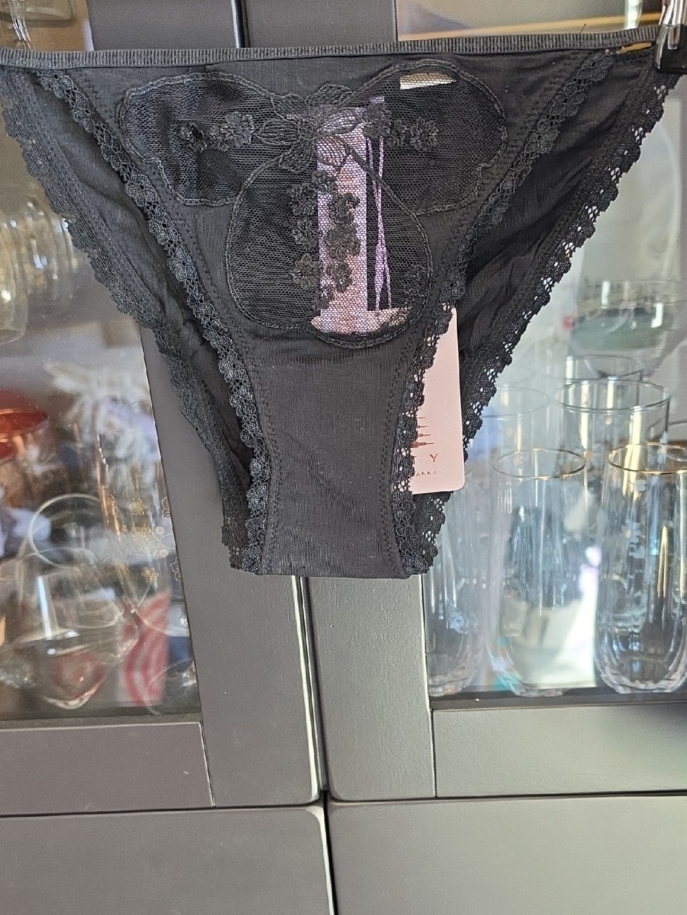 Savage X Fenty 'A Peek Behind The Lace' Cami & Bikini Undies - Picture 6 of 12